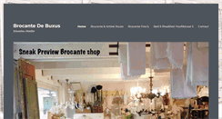 Desktop Screenshot of brocante-debuxus.com